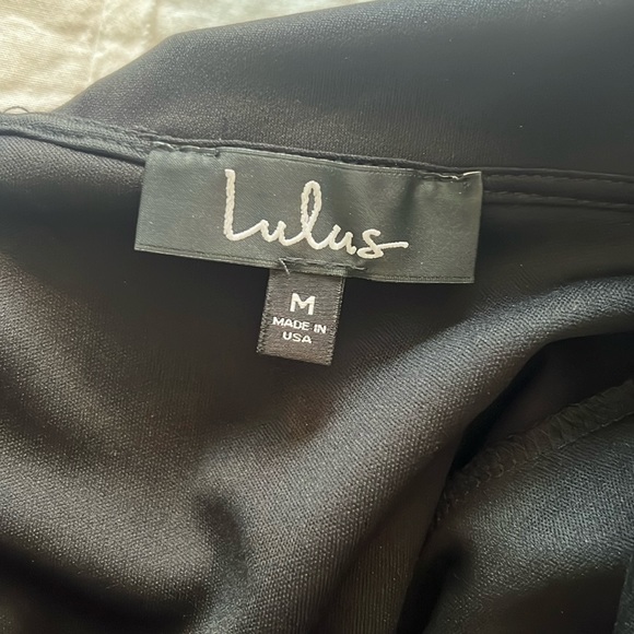 Lulu’s Fitted Cape Mini Dress - Picture 2 of 4